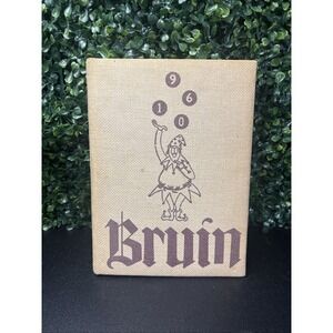 1960 Bruin Briarcliff High School Yearbook Briarcliff Manor NY Vintage